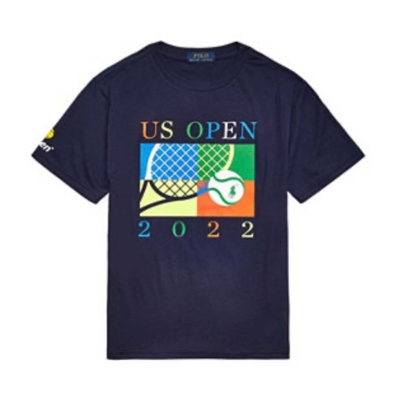 Polo Ralph Lauren Tops - Women’s small US Open Custom Slim Fit T-Shirt Ralph Lauren Polo tennis EUC 2022